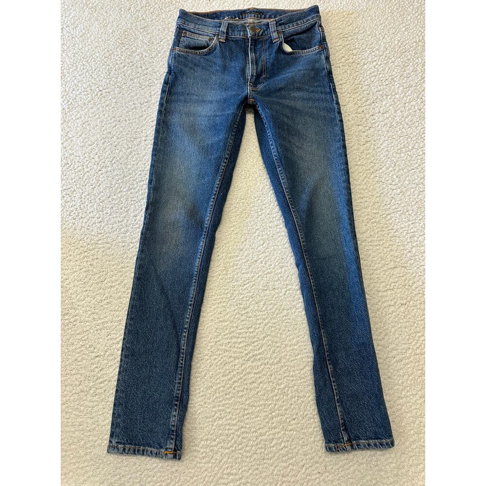 Nudie Jeans Skinny Blue Denim